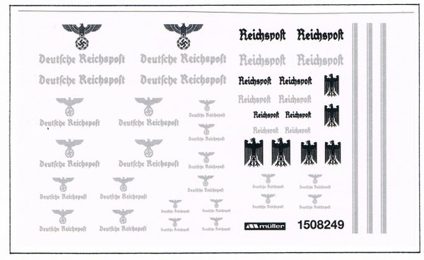 1508249 - Deutsche Reichspost bis 1945 - Silber, Schwarz