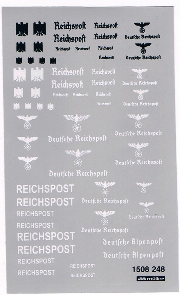 1508248 - Deutsche Reichspost bis 1945 - Weiß, Schwarz