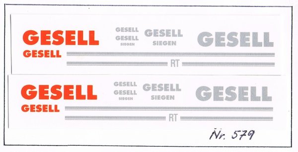 1508579 - GESELL - Orange, Silber