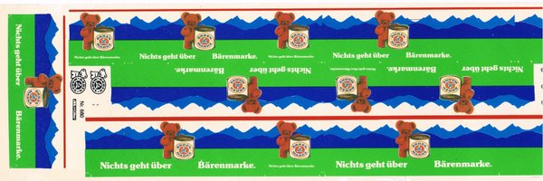 1508680 - Bärenmarke Beschriftung für 2 Hängerzüge