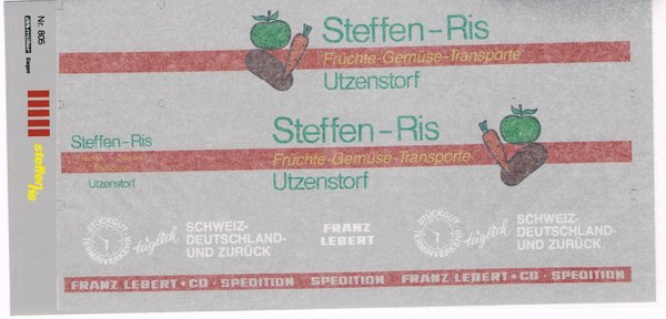 1508805 - Steffen-Ris / Lebert - Schweiz
