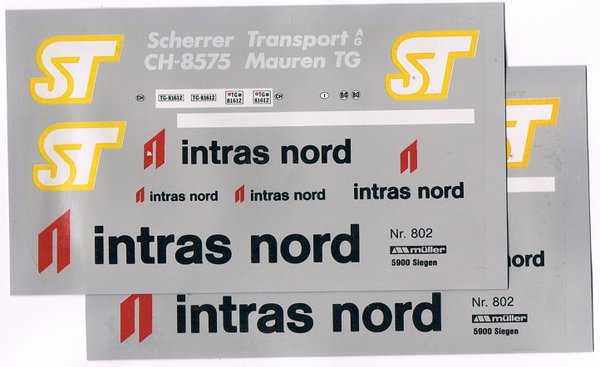 1508802 - Scherrer / intras - 2 Bogen - Schweiz / Italien