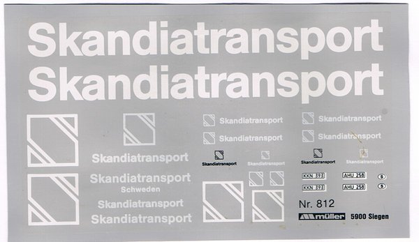 1508812 - Skandiatransport - Weiß - Schweden
