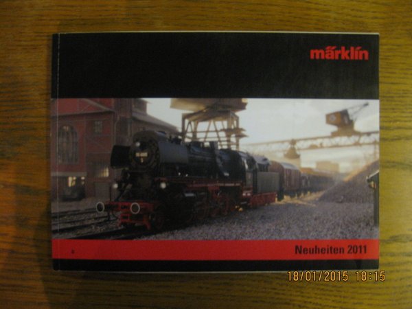 Märklin Nr, MÄ0011 Eisenbahnkatalog "Neuheiten 2011"