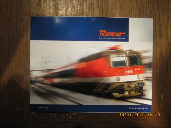 R0002 - Roco  Eisenbahnkatalog "Neuheiten 2011"