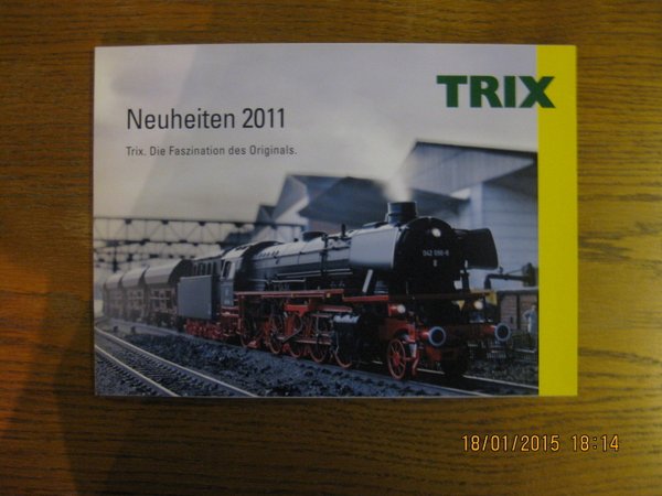 TRIX Nr, TR002 Eisenbahnkatalog "Neuheiten 2011"